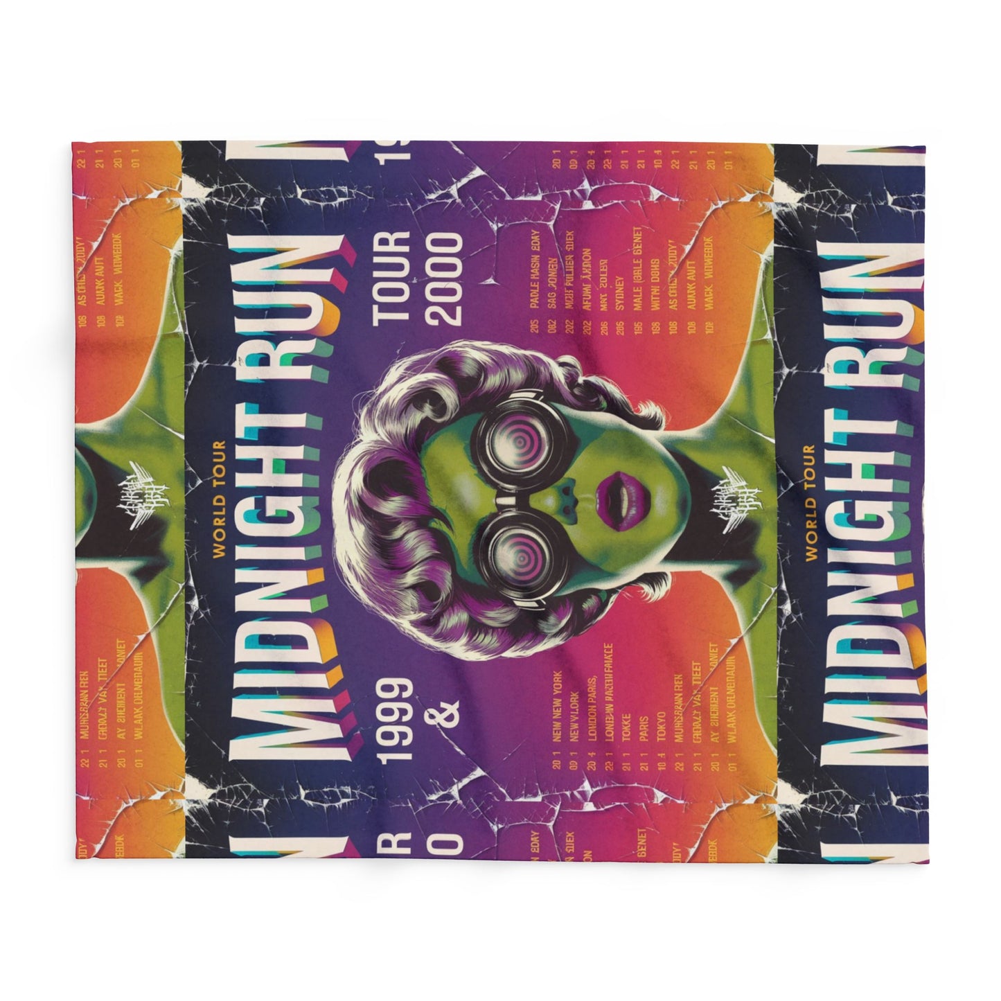 Midnight Motion Tour Fleece Blanket