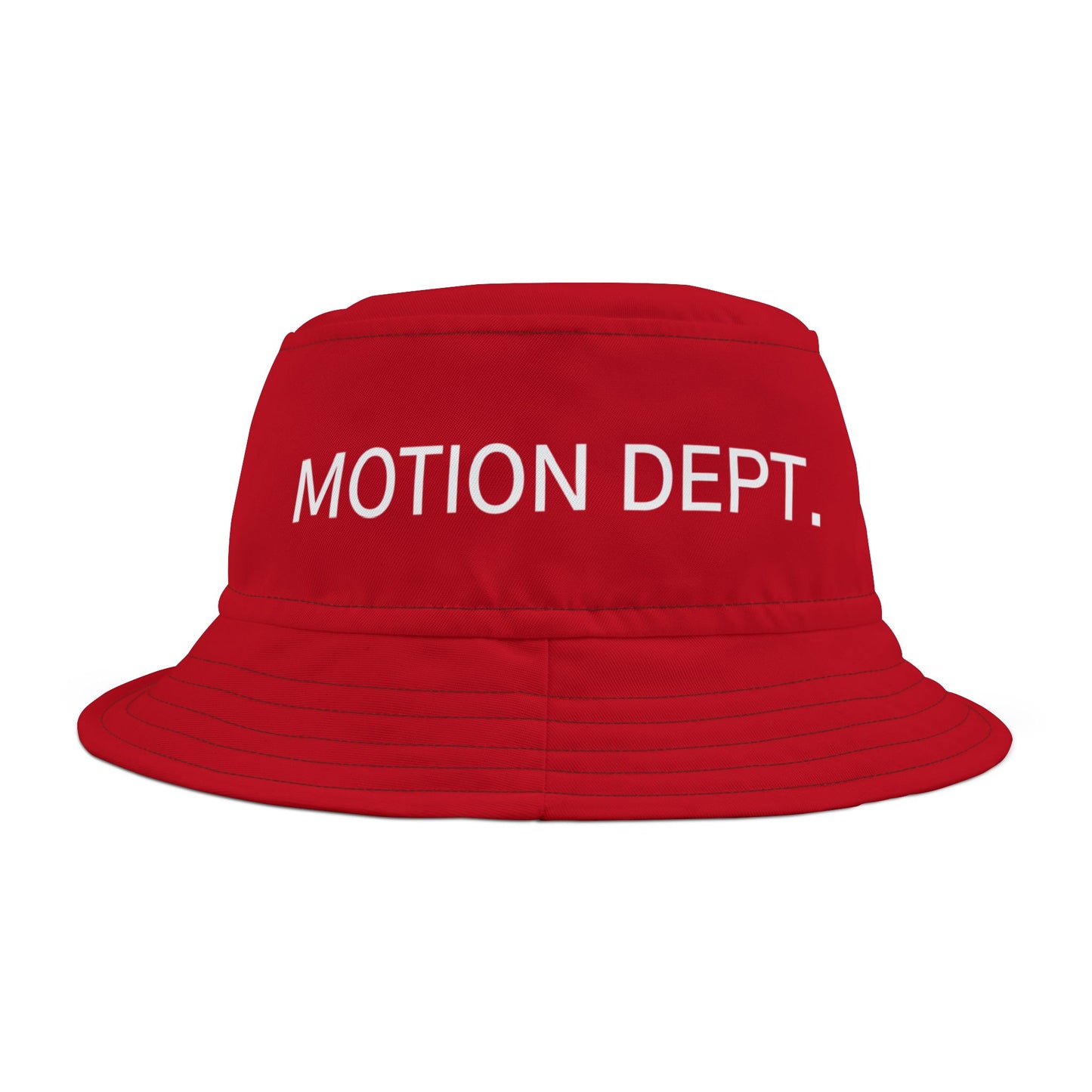 Red Motion Bucket Hat