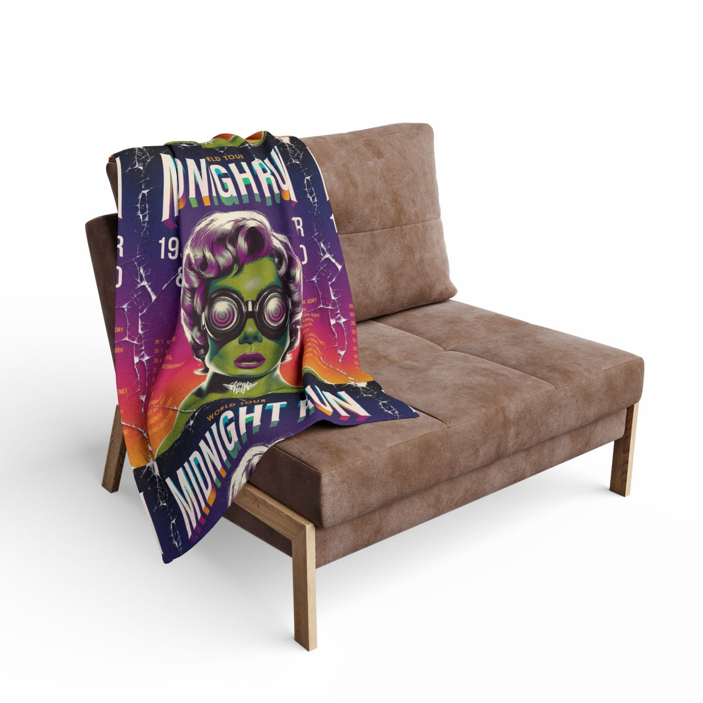 Midnight Motion Tour Fleece Blanket