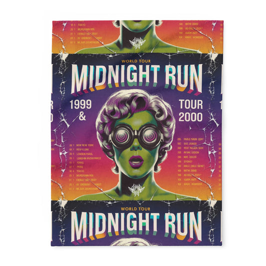 Midnight Motion Tour Fleece Blanket