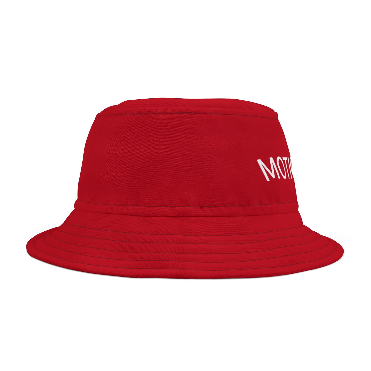 Red Motion Bucket Hat