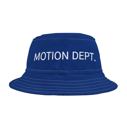 Blue Motion Bucket Hat