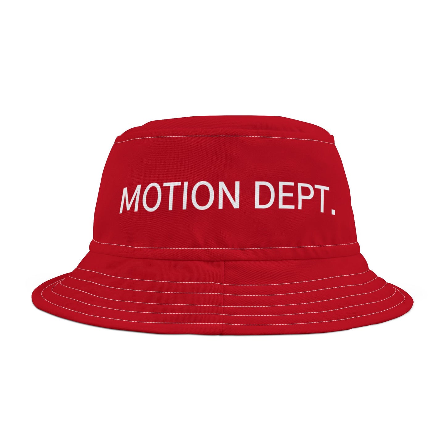 Red Motion Bucket Hat