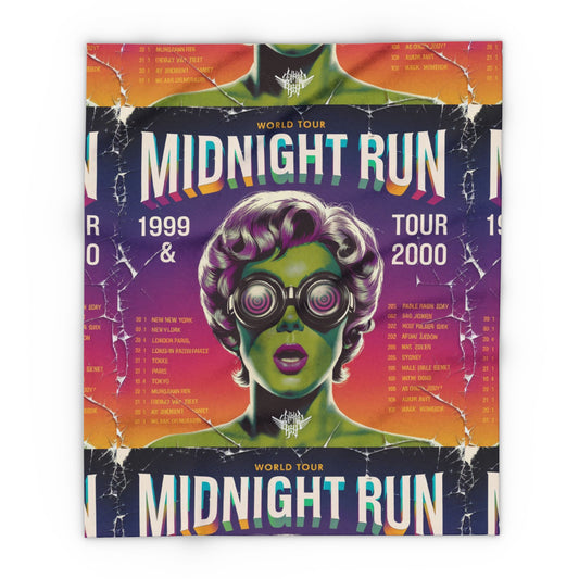 Midnight Motion Tour Fleece Blanket